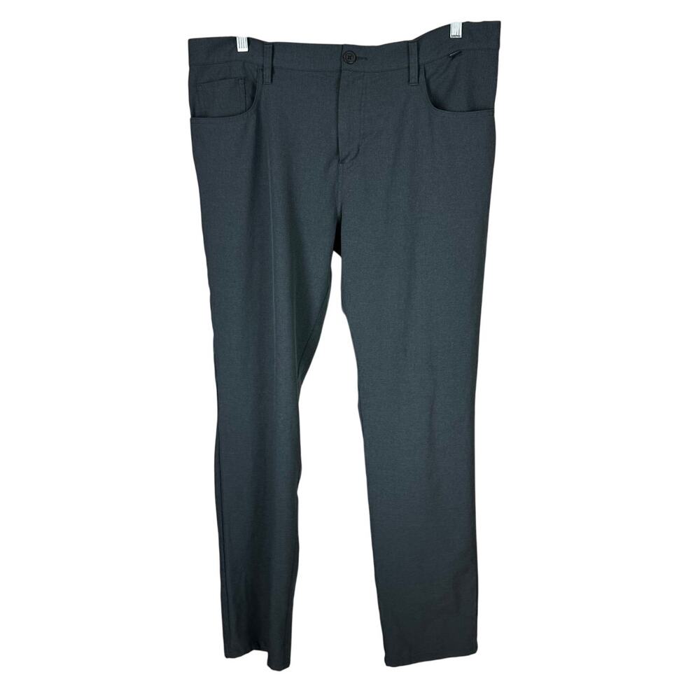 Travis Mathew Open to Close Golf Pants Charcoal Men's Sz 40 Excellent Condition